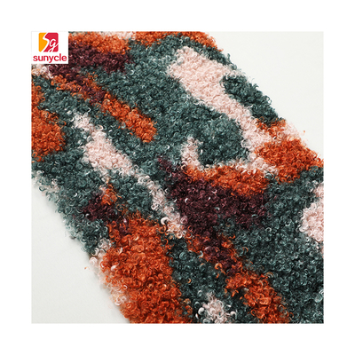 نسيج قطبي صوف صغير قابل للتنفس محبوك 250GSM 150D / 288F