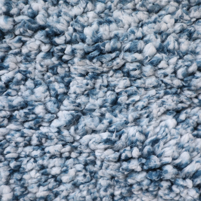 Blue Shu Velveteen Fabric 180gsm 100٪ Polyester Single Side Back لمعطف بيجامة