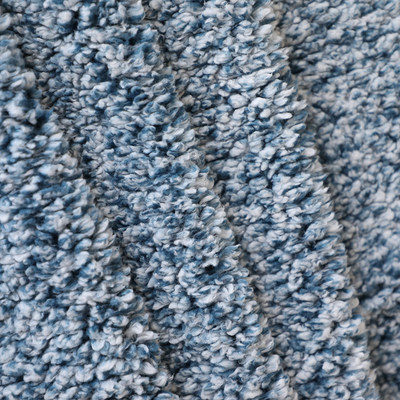 Blue Shu Velveteen Fabric 180gsm 100٪ Polyester Single Side Back لمعطف بيجامة