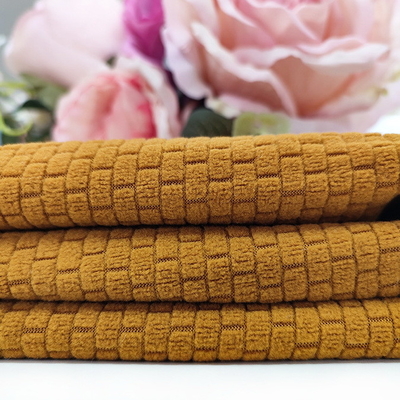 قماش جاكار 150gsm Micro Fleece Fabric 100٪ بوليستر